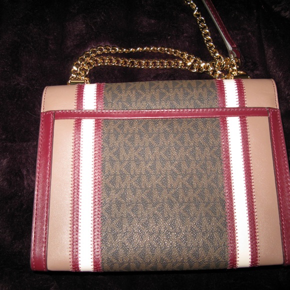 Michael Kors Leather Whitney Shoulder Bag - Picture 5 of 6